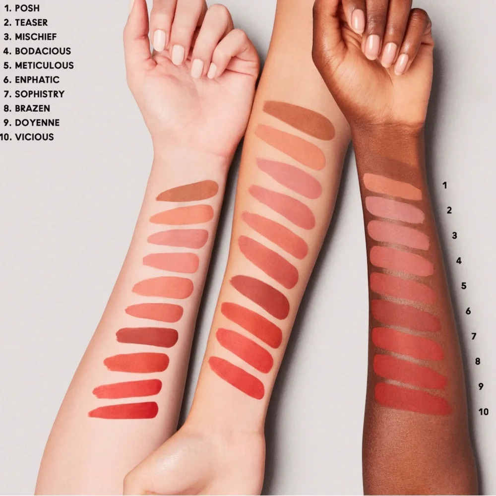 MAC NIB Locked Kiss 24‎ HR Lipstick 68 Teaser